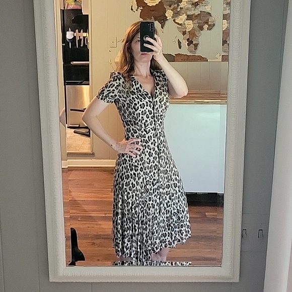 Mango Midi Dress S - Picture 2 of 6